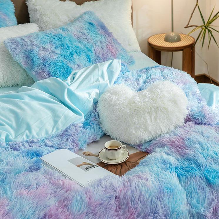 Fluffy Blanket With Pillow Cover 3 Pieces Set(Free shipping🔥)