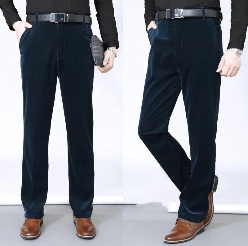 🔥HOT SALE🔥 Men's Stretchy Corduroy Straight Long Pants