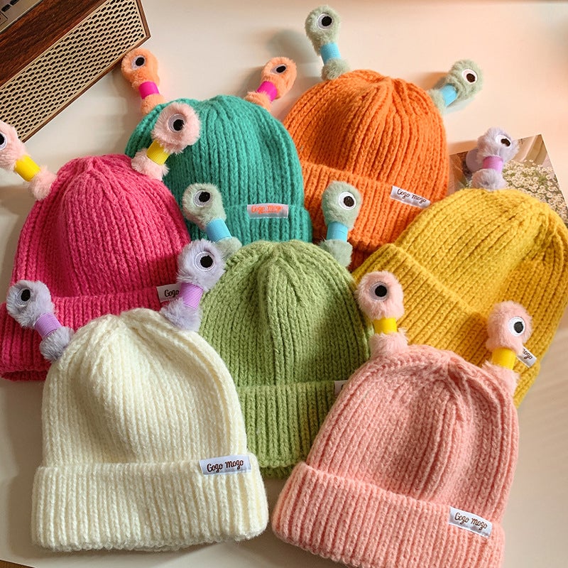 Cozy Monster Knit Hat