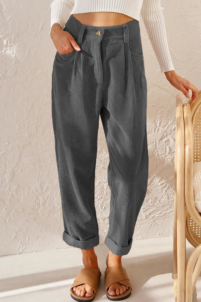 ❄️Winter Sale 49% - Fall & Winter Hot Sale Corduroy Loose Straight Leg Pants(Buy 2 Free Shipping)