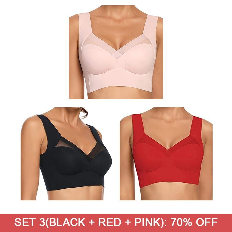 2024 SUMMER SEXY PUSH UP WIRELESS BRAS (SIZE RUNS THE SAME AS REGULAR BRAS)