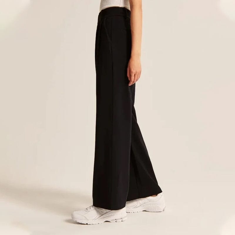 Effortless Tailored Wide Leg Pants