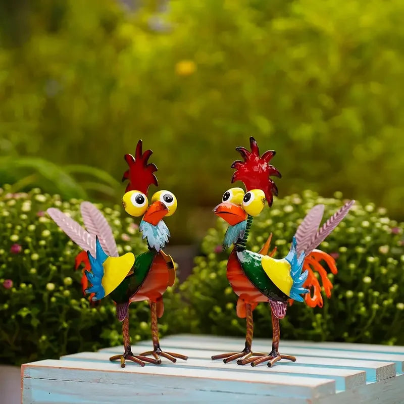 🔥Early Christmas Sale -  🐓Funny garden rooster statue