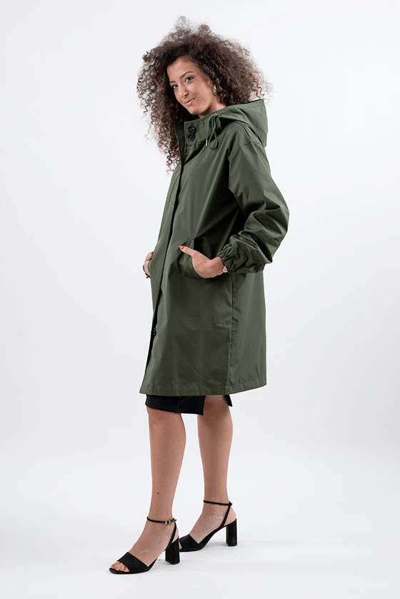 🔥Water Resistant Oversized Hooded Windbreaker Rain Jacket