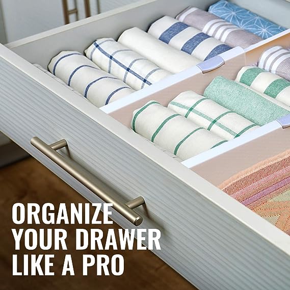 🔥HOT SALE 🔥🏠DIY DRESSER DRAWER DIVIDERS