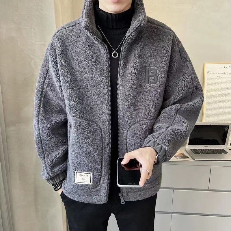 🧥Big synthetic fur jacket for men