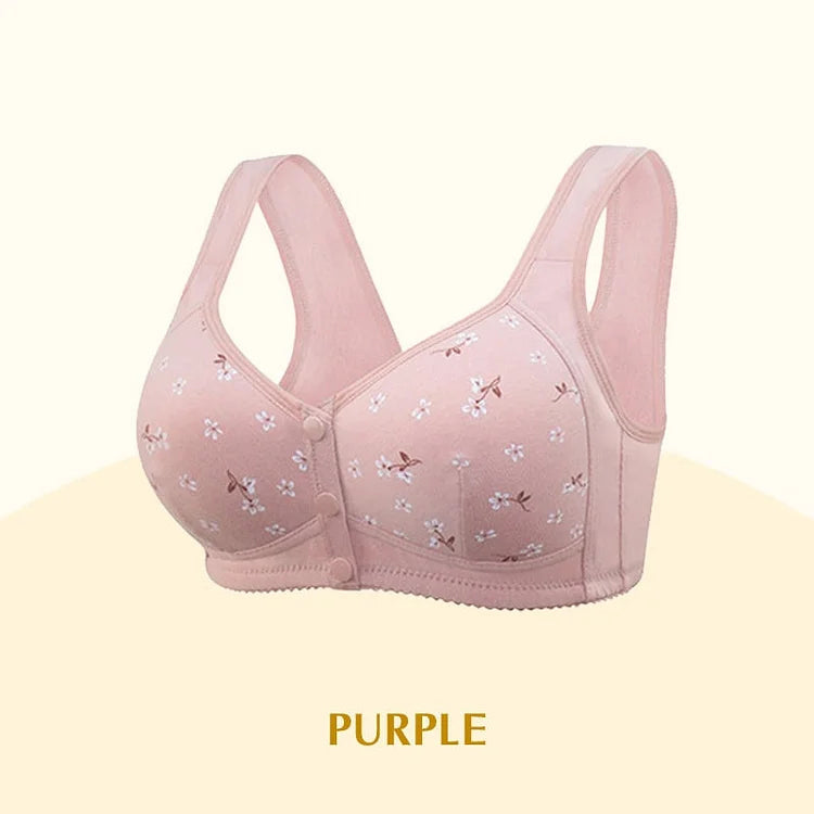 🔥Comfortable & Convenient Front Button Bra