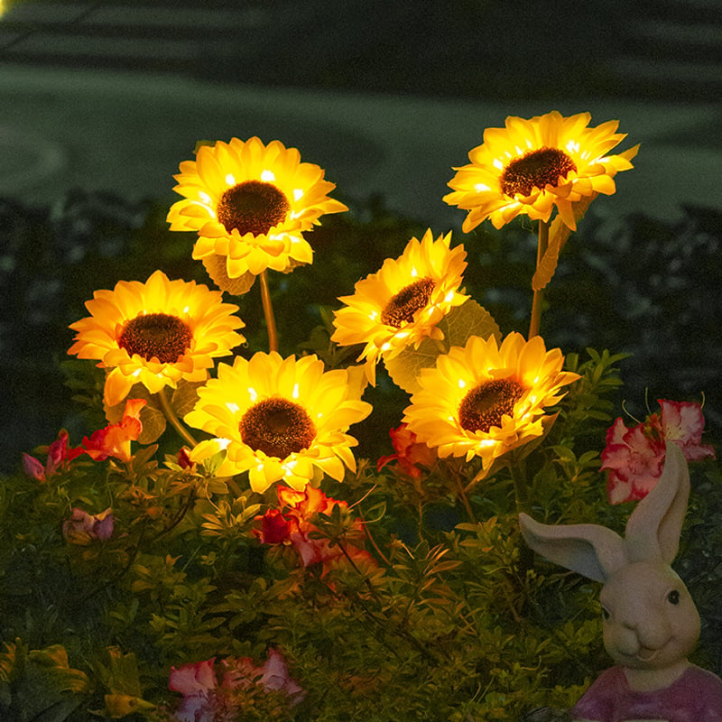 🌻 Waterproof Solar Sunflower Light