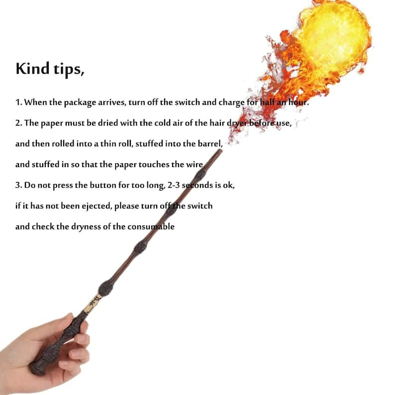 2023 Halloween Pre-Sale 50% OFF- NEW Fire-Breathing Wand