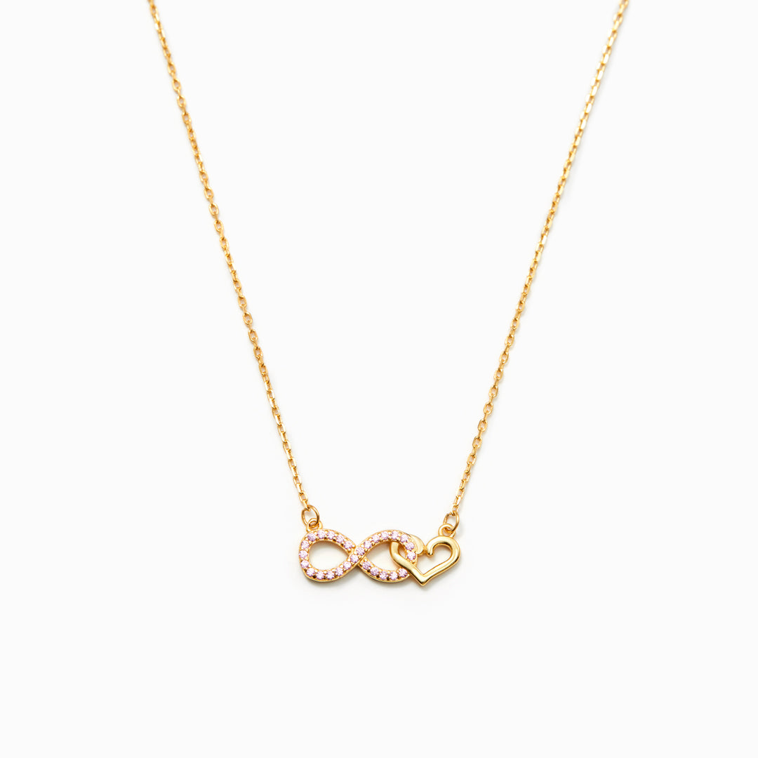 To Our Daughter Infinity Heart Necklace