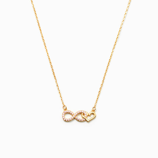 To Our Daughter Infinity Heart Necklace