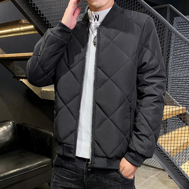 KNIGHT QUILTED BOMBER JACKET (BUY 2 FREE SHIPPING)