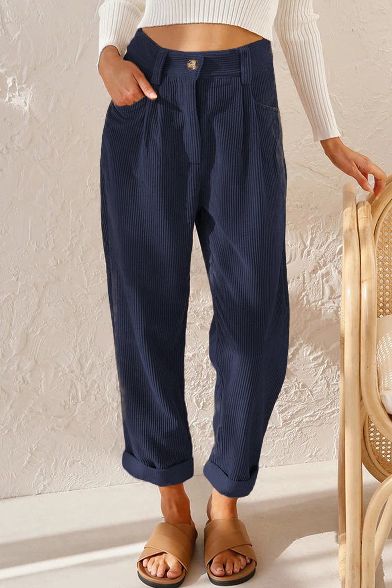 ❄️Winter Sale 49% - Fall & Winter Hot Sale Corduroy Loose Straight Leg Pants(Buy 2 Free Shipping)