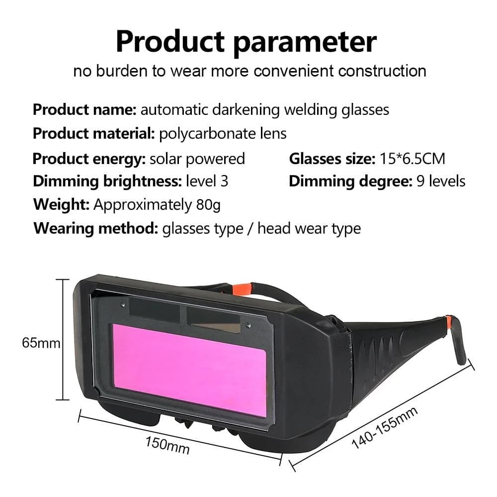 🔥Auto Dimming Welding Glasses