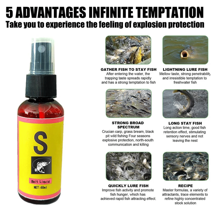 ✨New Natural Bait Scent Fish Attractants For Baits🎣