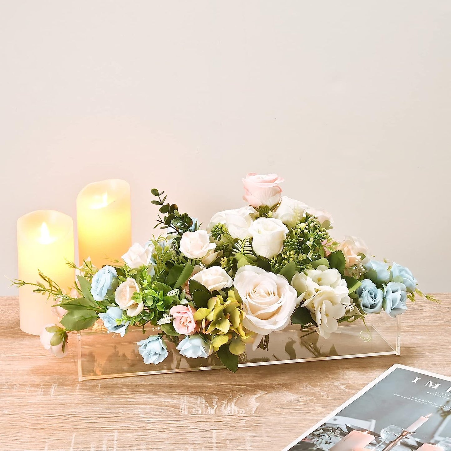 🔥Blooming Treasures - Blossom Keeper Acrylic Vase💓 The best gift for Mother's Day