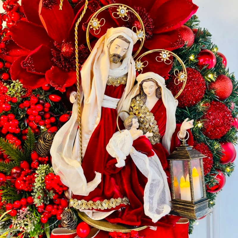 🎄Sacred Christmas Wreath