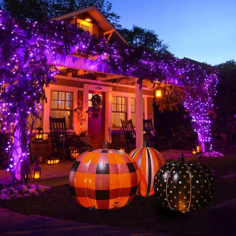 🎃Led Yard Pumpkins Inflatable Decorated