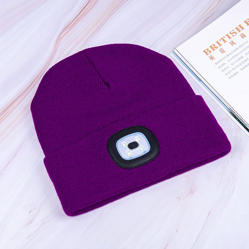 LED Knitted Beanie Hat