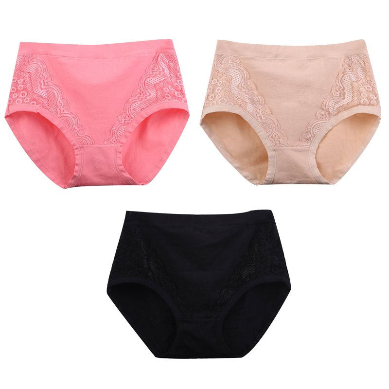 Leak-proof large size cotton panties