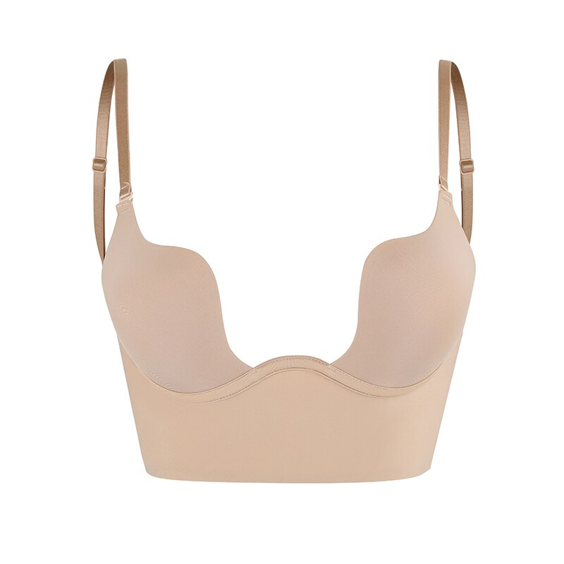 Plunge Bra Sexy U-shaped  bra