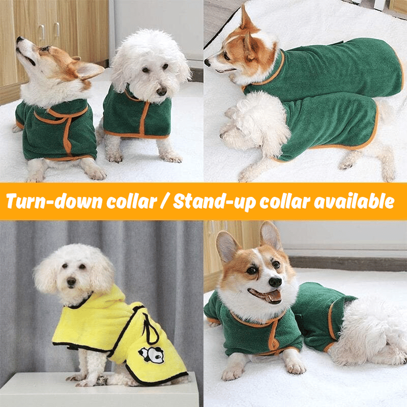 Christmas Sale 50% OFF-Super absorbent pet bathrobe