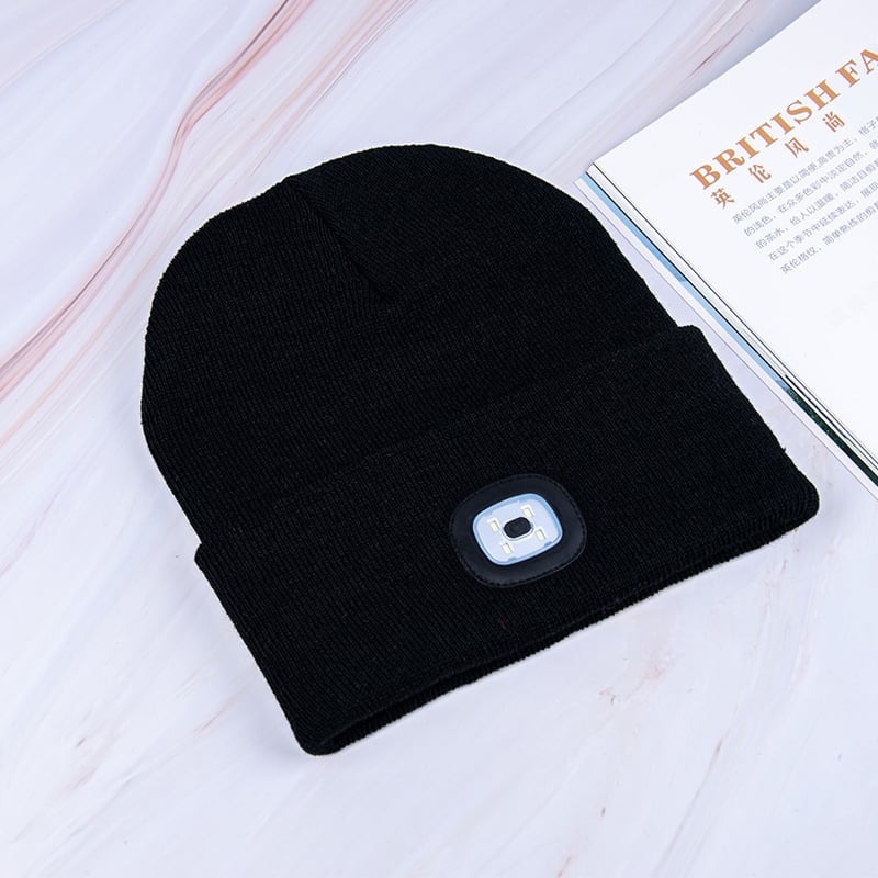 LED Knitted Beanie Hat