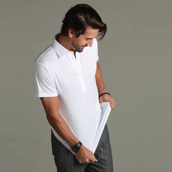 Semi-Spread Collar Polo (Buy 2 Free Shipping)