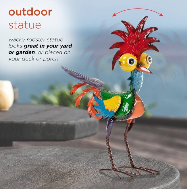 🔥Early Christmas Sale -  🐓Funny garden rooster statue