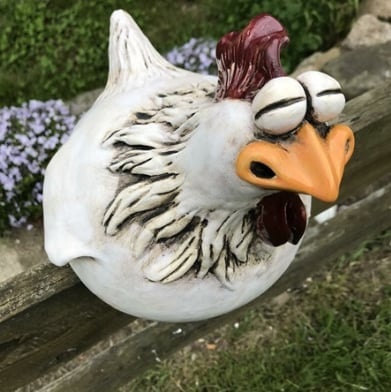 🔥Funny Chicken Garden Fence Decoration