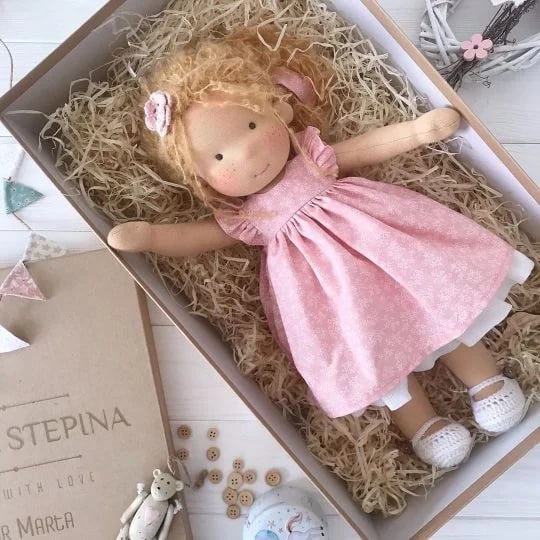 🎁The Best Gift for Kids-Handmade Waldorf Doll👧