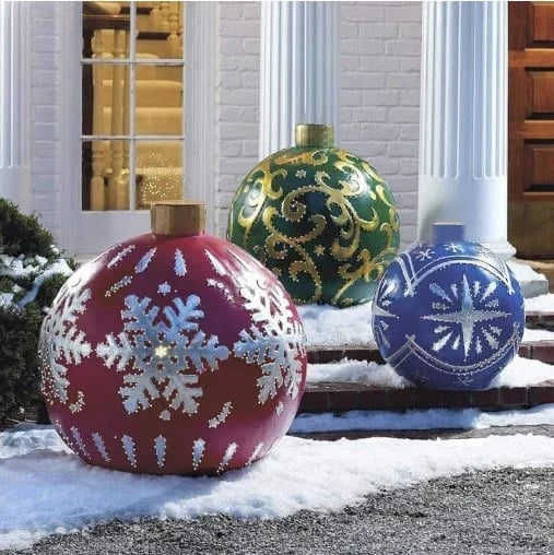 🎄Early Christmas Sale 49%OFF-Outdoor Christmas PVC inflatable Decorated Ball