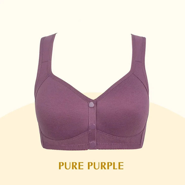 🔥Comfortable & Convenient Front Button Bra