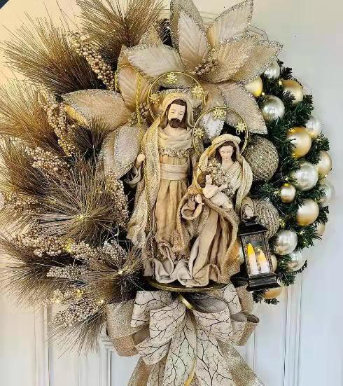 🎄Sacred Christmas Wreath