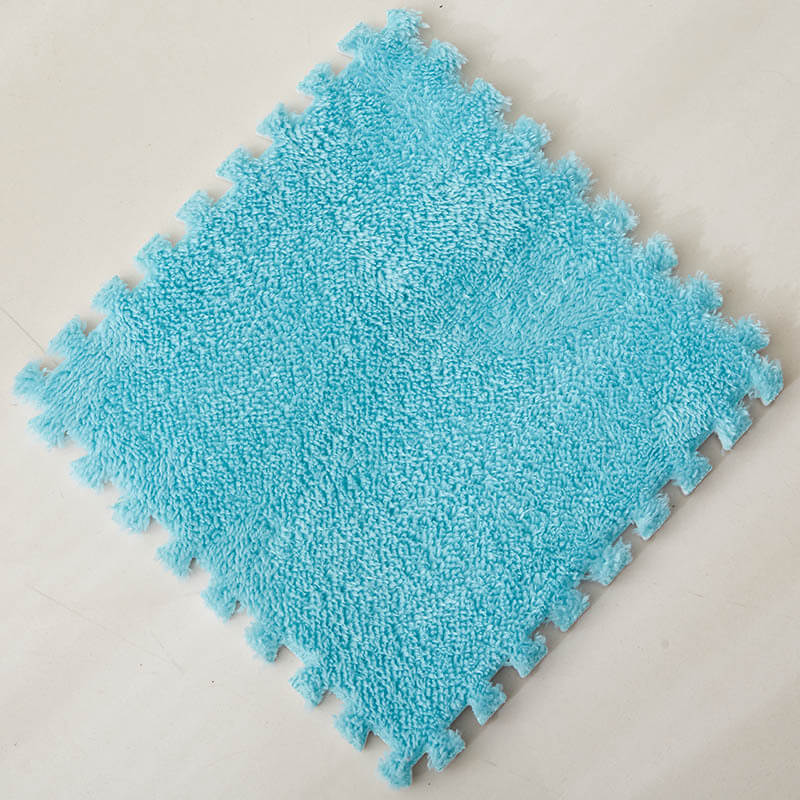 Child Carpet Baby Assembled Home Shaggy Soft Splice EVA Foam Mats