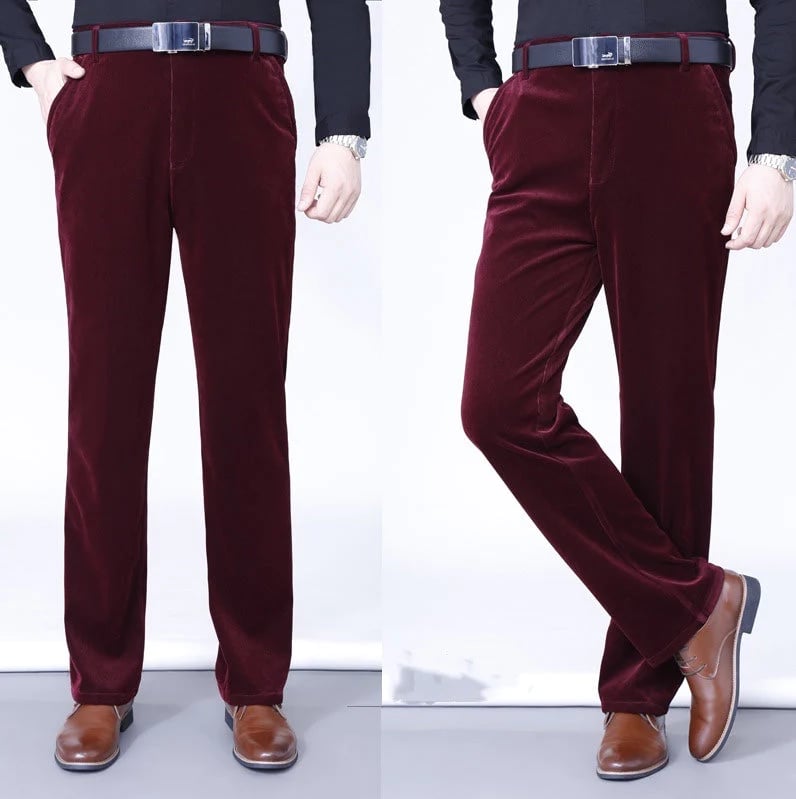 🔥HOT SALE🔥 Men's Stretchy Corduroy Straight Long Pants