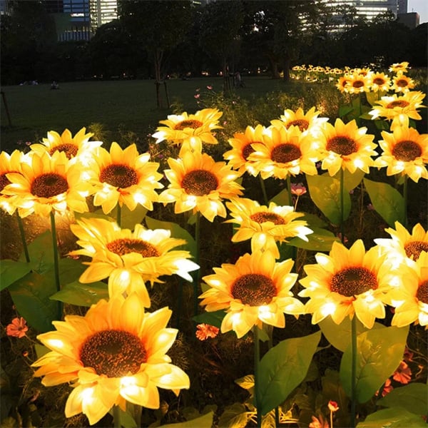 🌻 Waterproof Solar Sunflower Light