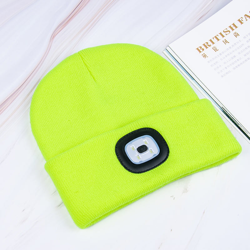 LED Knitted Beanie Hat