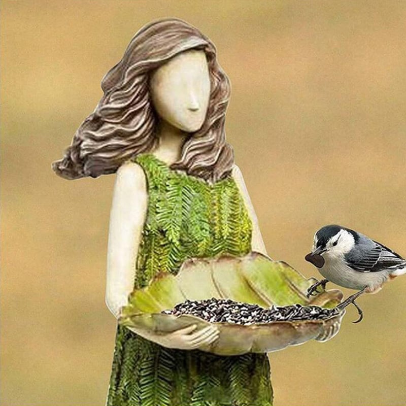 💐🔥Forest Girl Bird Feeder - Bird Feeder Fairy Statue