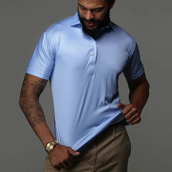 Semi-Spread Collar Polo (Buy 2 Free Shipping)