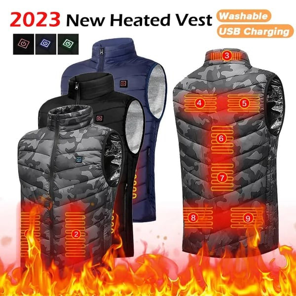 🔥Last Day Promotion 70% OFF🔥 - 2023 New Unisex Warming Heated Vest