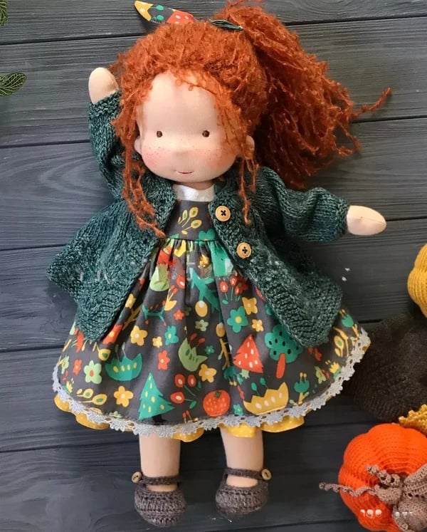 🎁The Best Gift for Kids-Handmade Waldorf Doll👧