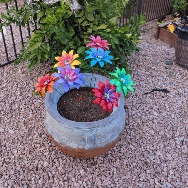 🌼Unleash the Beauty of Your Garden! -unique metal flower🌼