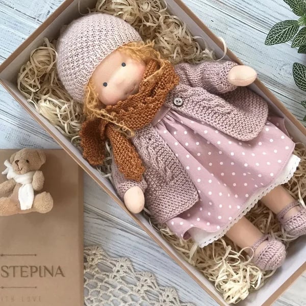 🎁The Best Gift for Kids-Handmade Waldorf Doll👧