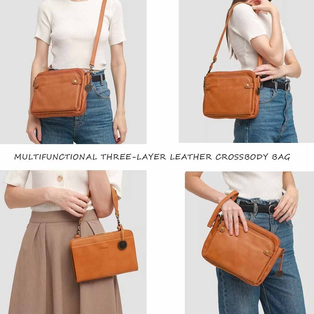 🔥Crossbody Leather Shoulder Bags and Clutches