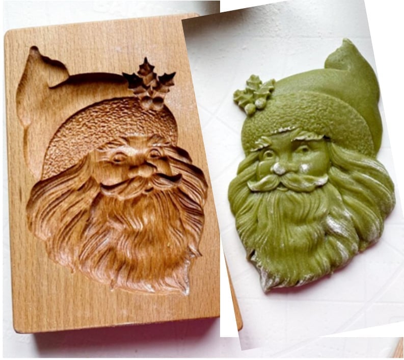 Wood Grain Cookie Knife - Cookie Embossing Mould