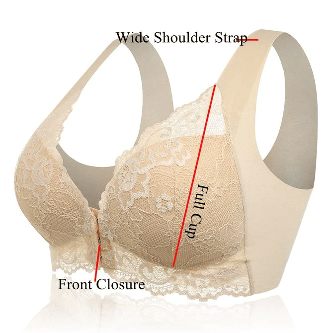 😲 3PCS*Front Closure 5D Beauty Back Sports Comfy Bra