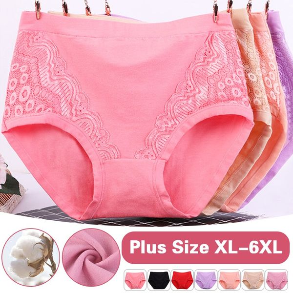 Leak-proof large size cotton panties