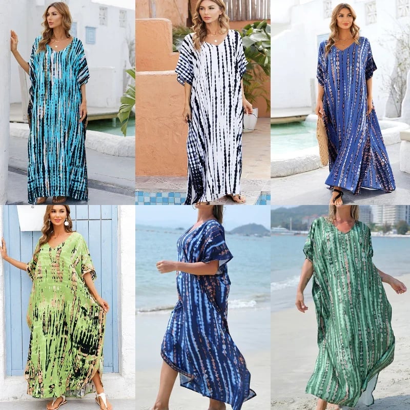 💃Loose, Casual Caftan, Beach Dress