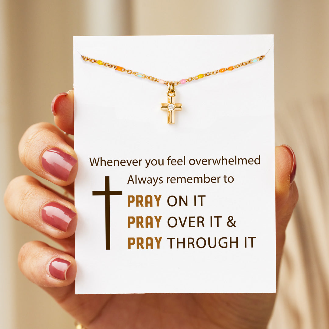 Petite Cross Necklace